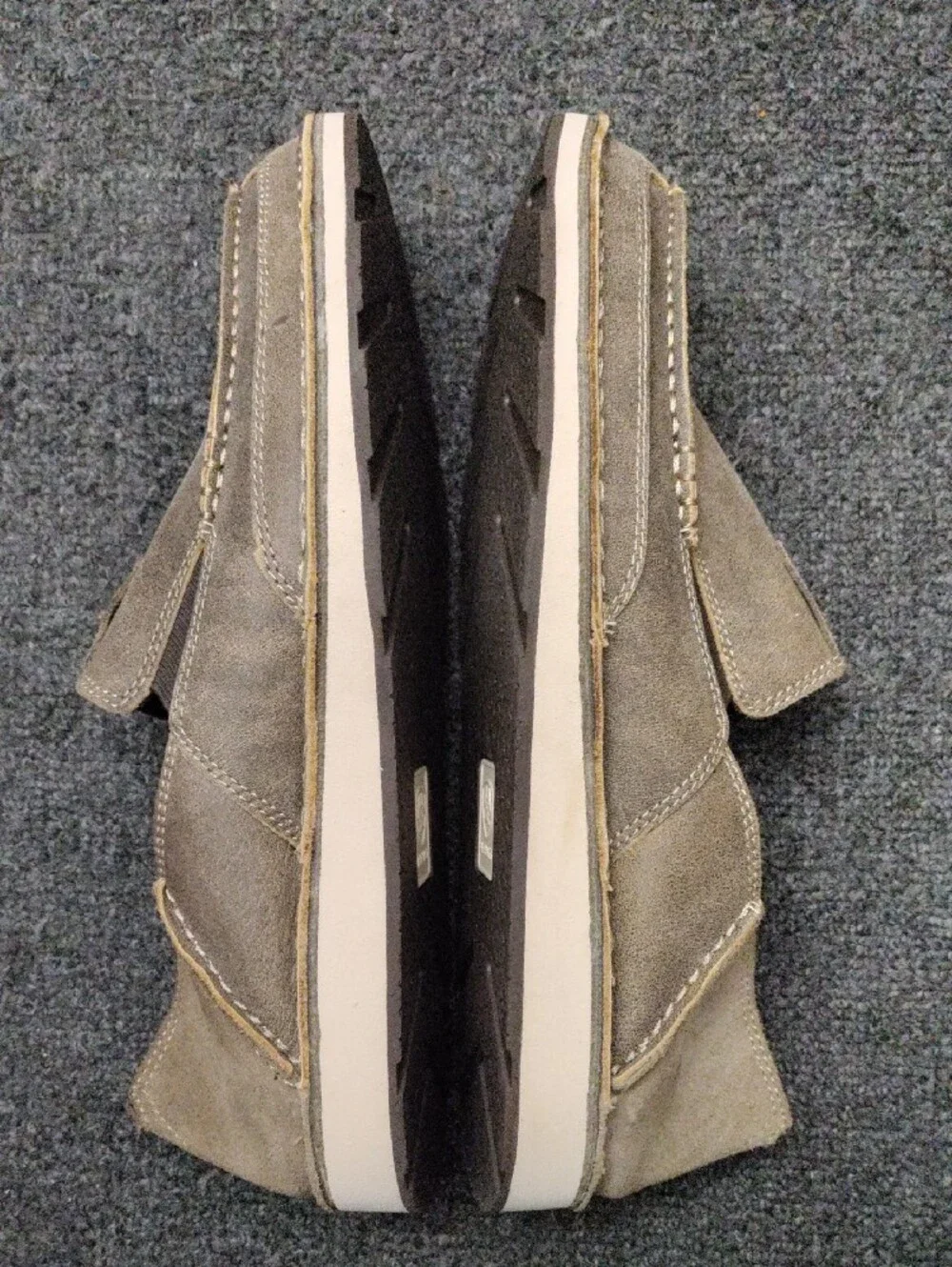 Ariat Men's Taupe Nubuck Slip-On Loafers